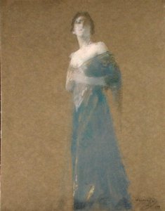 Woman in Blue, 1919