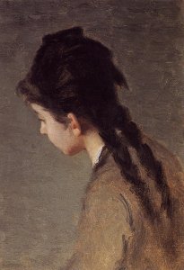 Portrait of Jeanne Gonzales in Profile