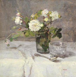 Roses dans un verre, 1880-82