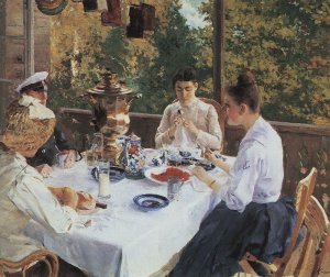 At the Tea-Table, 1888