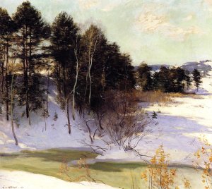 Thawing Brook (Winter Shadows) 1911