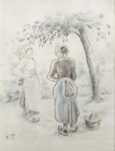 The Woman under the Apple Tree, c. 1896