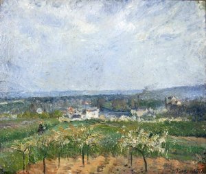 Landscape in Pontoise, 1877