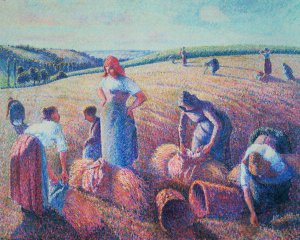 Women Haymaking, 1889