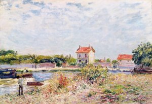 The Loing at Saint-Mammes, 1885