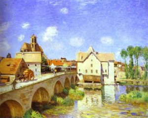 The Bridge at Moret, 1893