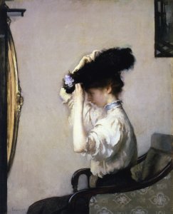 Preparing for the Matinee, 1907