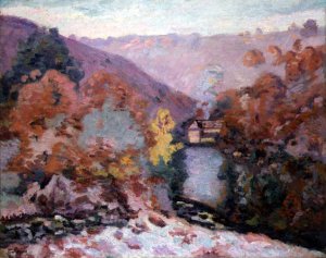 Landscape at La Creuse, Brittany, c.1910