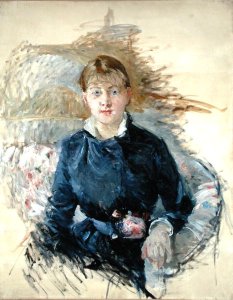 Portrait of Louise Riesener 1881