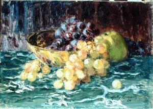 Still Life with Grapes 1924