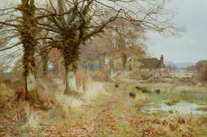 A Scene at Brockham, Surrey, 1888