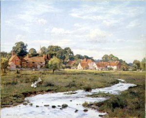 Summer Evening - Abinger Hammer, Surrey, 1894