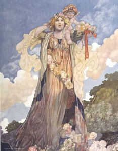 Summer from The Seasons commissioned for the 1920 Pears Annual