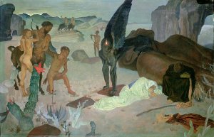 Repose on the Flight into Egypt, c.1922