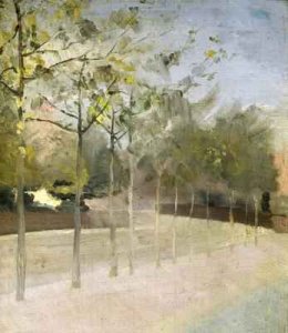 Chelsea Embankment Plane Trees 1908