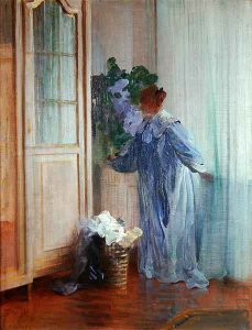 The Wife of the Painter at the Window