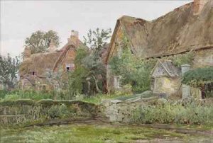 Thatched Cottages and Cottage Gardens