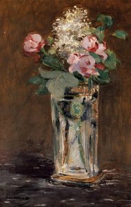 Flowers In A Crystal Vase