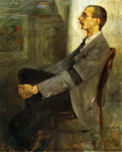 Portrait Of The Painter Walter Leistilow