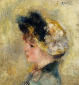 Head Of A Young Girl