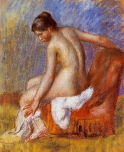 Nude In An Armchair