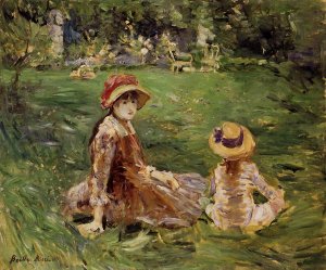 In The Garden At Maurecourt 1884