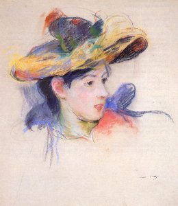 Jeanne Pontillon Wearing A Hat