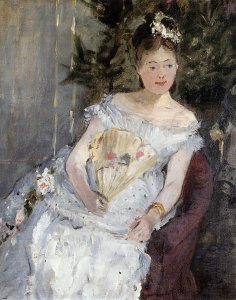 Portrait Of Marguerite Carre Aka Young Girl In A Ball Gown