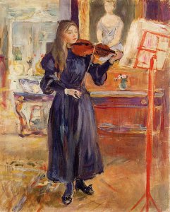 Studying The Violin