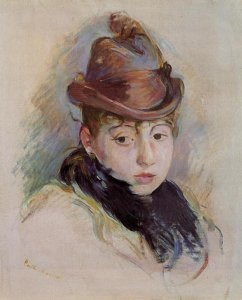 Young Woman In A Hat (Henriette Patte)