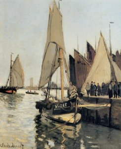 Sailing Boats At Honfleur