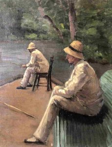 Fishermen On The Banks Of The Yerres