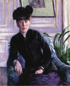 Portrait Of A Young Woman In An Interior Aka Portrait Of Madame H