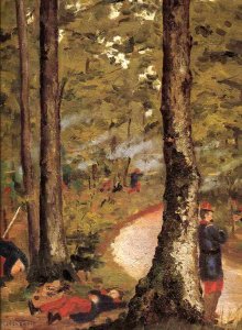 Yerres  Soldiers In The Woods