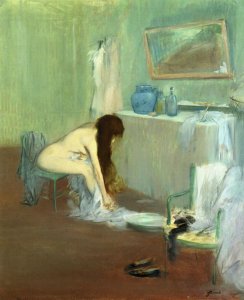 Woman At Her Toilette