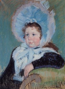 Dorothy In A Very Large Bonnet And A Dark Coat