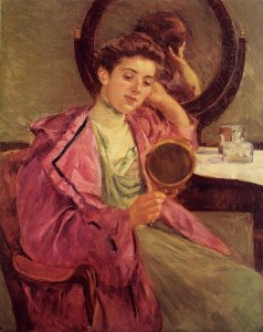 Woman At Her Toilette