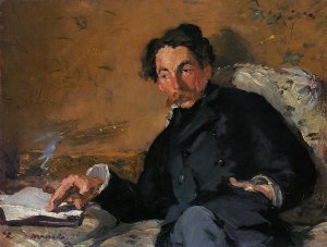 Portrait of Stephane Mallarme 1876