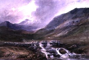 Welsh Mountainous Scene