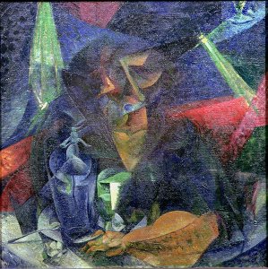 Composition with Figure of a Woman, 1912