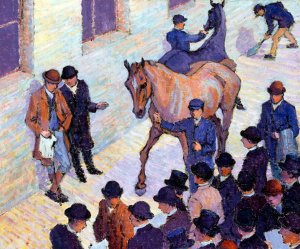 A Sale at Tattersalls, 1911