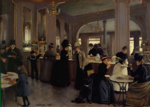 La Patisserie Gloppe, Champs Elysees, Paris 1889