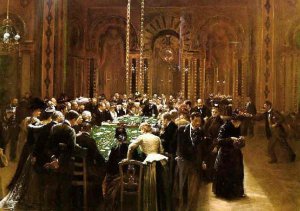 The casino at Monte Carlo (Rien ne va plus !) 1890