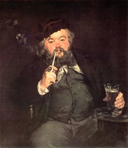 Le Bon Bock (A Good Glass of Beer) (or Study of Émile Bellot)