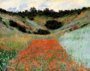 Poppy Field In A Hollow Near Giverny