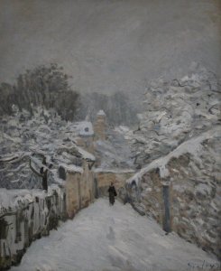 Snow at Louveciennes, 1878