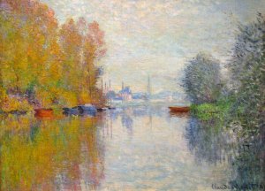 Autumn On The Seine At Argenteuil