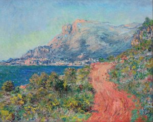 The Red Road Near Menton