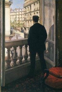 A Young Man At His Window