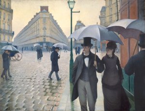 Paris Street- Rainy Weather 1877